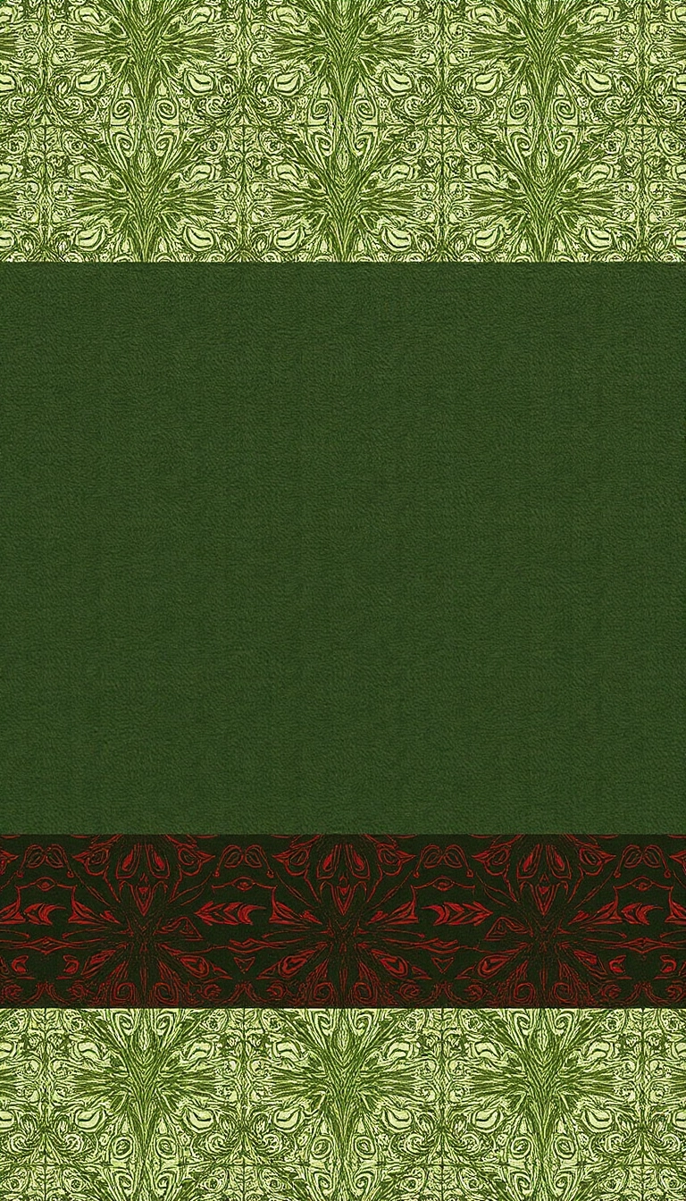 patterns in natural green